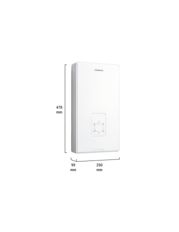Elektrické průtokové ohřívače vody PPE4.B Basic