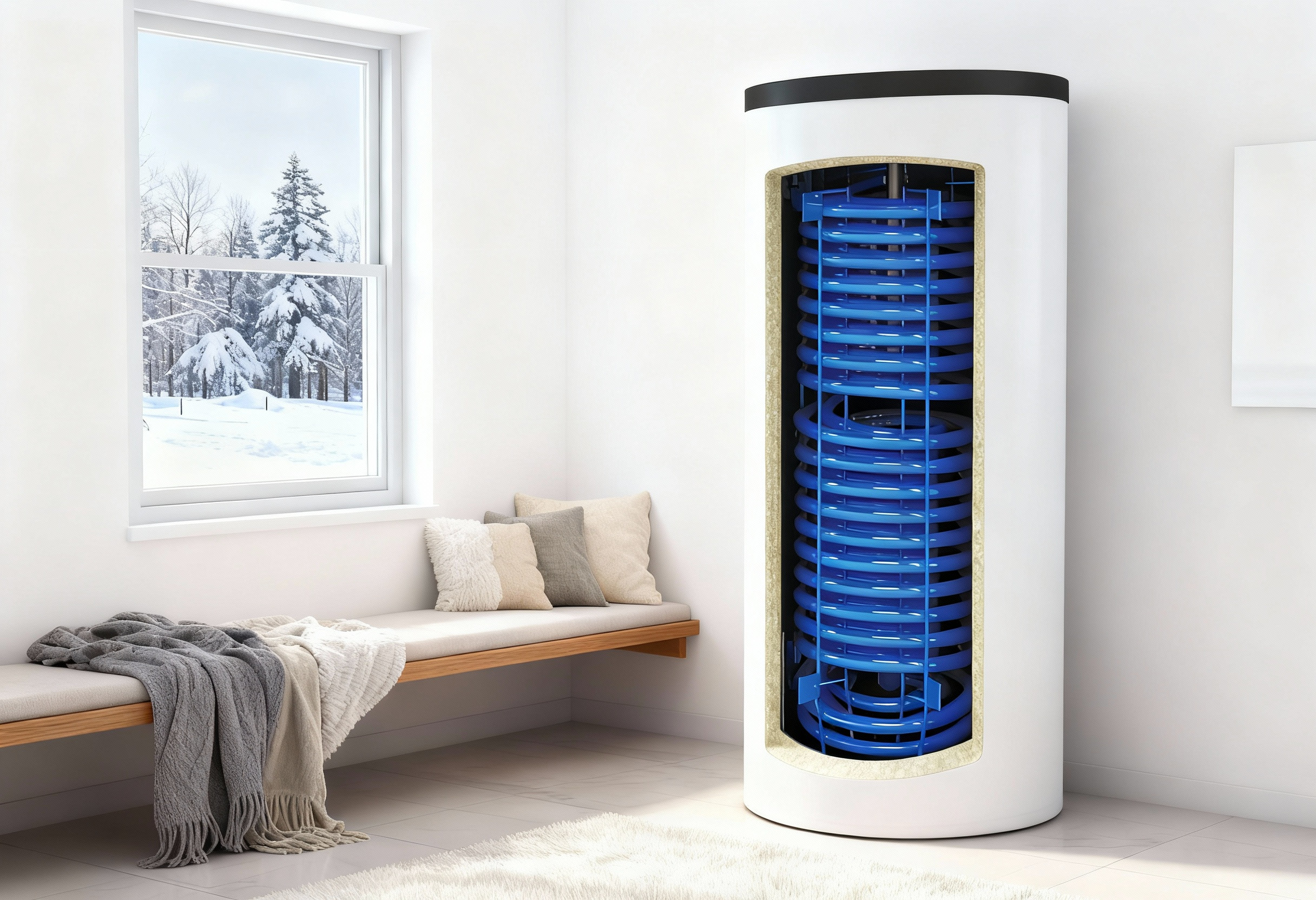 Klucz do Efektywności: Wymienniki C.W.U. do Pomp Ciepła – Poradnik Eksperta Kospel